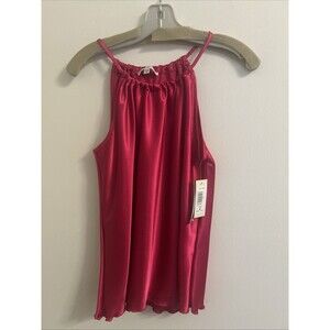 Tash + Sophie Sleeveless Halter Top, New With Tags, Sz Medium